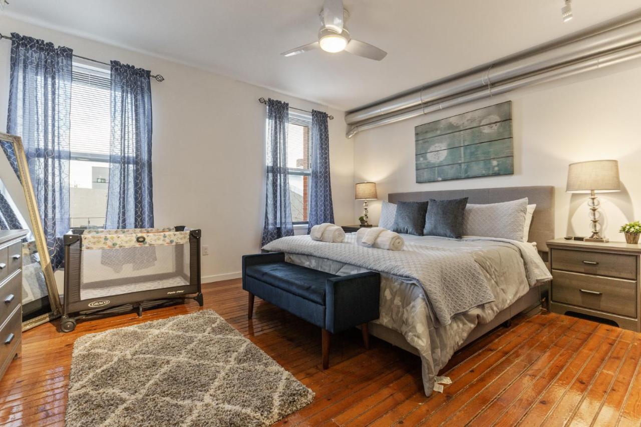 Luxury 1Br Old City-King Bed Walk To Liberty Bell & Independence Mall - Free Parking! Lejlighed Philadelphia Eksteriør billede